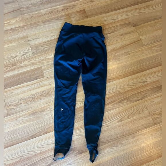 LULULEMON NAVY BLUE TIGHTS - Picture 3 of 3